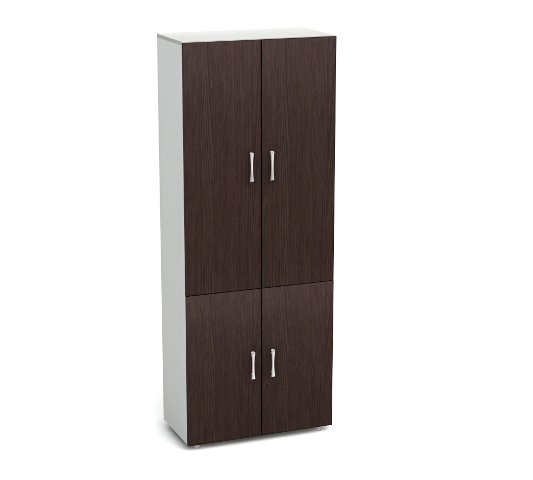 К3 Канц Шкаф высокий закрытый (700х350х1830) (ШК31+ДК36х2+ДК32х2)