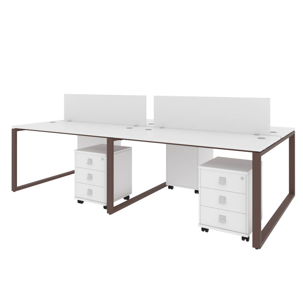 Офисная мебель Metal System Style, комплект №7 (О-опоры)