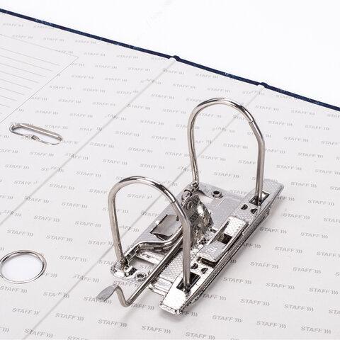 Папка-регистратор STAFF "Basic" БЮДЖЕТ с мраморным покрытием, 70 мм, без уголка, синяя, 229618 цена 252 ₽ Папка-регистратор STAFF "Basic" БЮДЖЕТ с мраморным покрытием, 70 мм, без уголка, синяя, 229618