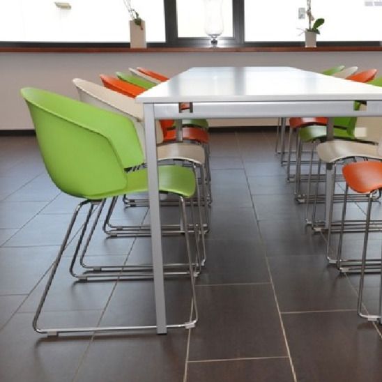 Кресло пластиковое Форта, зеленый