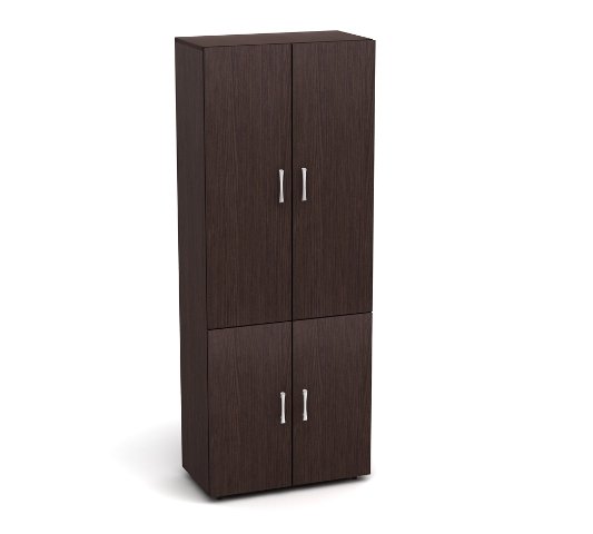 К3 Канц Шкаф высокий закрытый (700х350х1830) (ШК31+ДК36х2+ДК32х2)