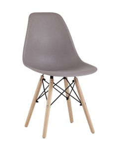 Стул Eames Style DSW темно-серый (разборный каркас)