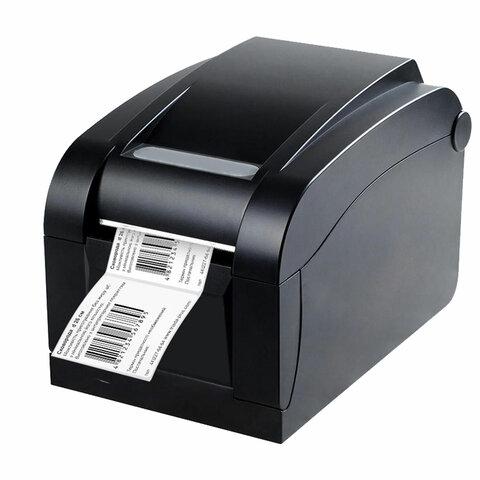 Термоэтикетки ЭКО, 58х40 мм, 700 этикеток в ролике, прозрачная подложка из пленки, 114504