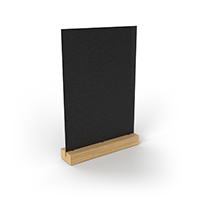 ШТРИХ-01 А5 Тейбл тент меловой с основанием из бука