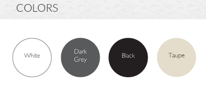 Подстолье пластиковое Sky Legs черный