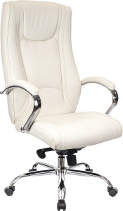 Кресло Everprof King (Кинг) M Экокожа Кремовый