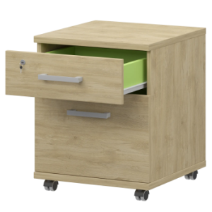 Тумба подкатная файловая Аргентум НТ-330.ФЛ Баттл Рок