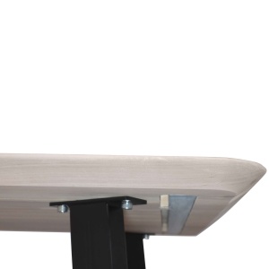 Столешница МАЙОН, 130*80, дуб беленый ПР-2 DSW (Т27) (02)