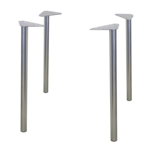 Рама стола для столовых, кафе, дома "Альфа", универсальная, цвет серебристый