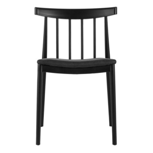 Стул Ranch с мягким сиденьем, черный