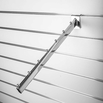 A111-7b/c Кронштейн наклонный с 7-ю шариками, длина 400мм хром