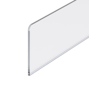 Ограничитель пластиковый передний высотой 100 мм FR-RISER100, длина 1000 мм