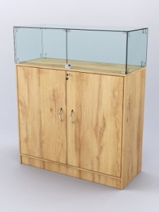 Прилавок "ВАЛЕНТИНО" №4, Дуб Золотистый U1148