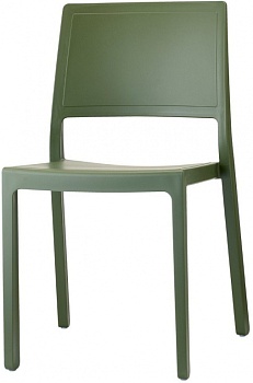 Стул пластиковый Kate зеленый