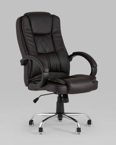 Кресло руководителя TopChairs Atlant коричневое