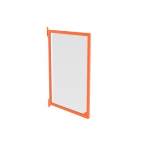 Рамка пластиковая для перекидной системы INFOFRAME-A4 , цвет оранжевый