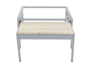 Подставка с выдвижной скамьей LS-21-60 ВСК