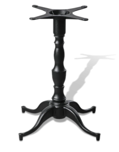 Ножка стола чугунная черная для кафе, эксклюзив, серия Bistrot, артикул 3150