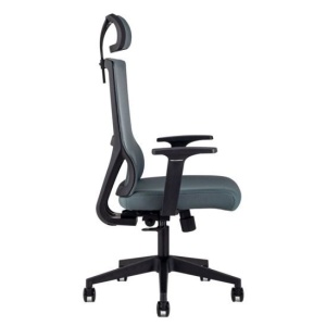 Кресло руководителя TopChairs Local серое