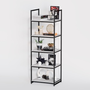 Стеллаж в стиле Лофт A1760-20 с полками ЛДСП