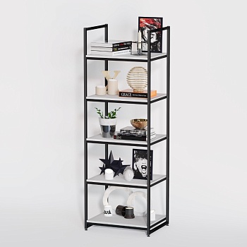 Стеллаж в стиле Лофт A1760-20 с полками ЛДСП