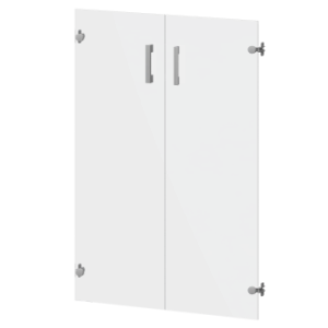 Комплект стеклянных дверей Арго А-304.С.Ф Прозрачный