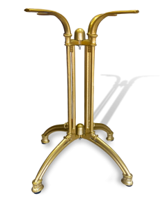 Подстолье "имперо" чугунное зототого цвета из, для ресторанов и баров, стандартной высоты, мод. 3070G