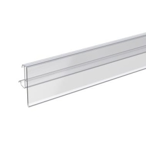 Ценникодержатель полочный CFA39 прозрачный, 1238 мм