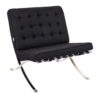 Диван офисный Everprof Barcelona-1 Ткань Черный