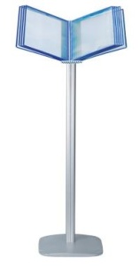 Перекидная система на стойке 1,0 м. 55° 10 рамок (Синий)