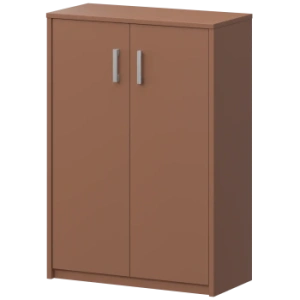 Стеллаж средний закрытый Арго А-304/А-604 Терракота