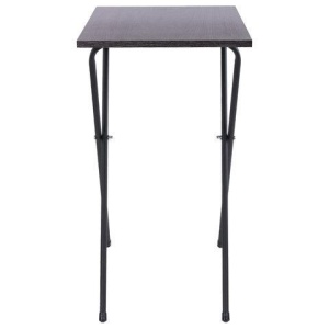 Стол BRABIX "Smart CD-011", 600х380х705 мм, ЛОФТ, складной, металл/ЛДСП ясень, каркас черный, 641879