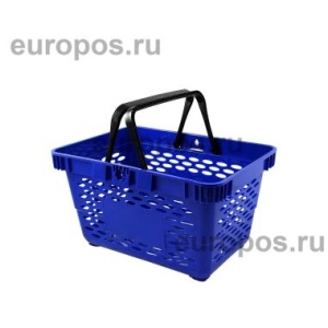 Корзина пластиковая CLASSIC, 20 литров, цвет синий