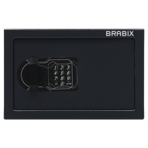 Сейф офисный (мебельный) BRABIX "SF-200EL", 200х310х200 мм, электронный замок, 291145, S103BR211214