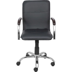 Кресло поворотное Samba, Aks-2, черный, экокожа