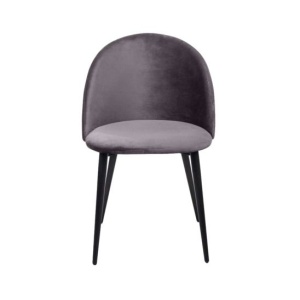 Cтул Thomas бархат светло-серый