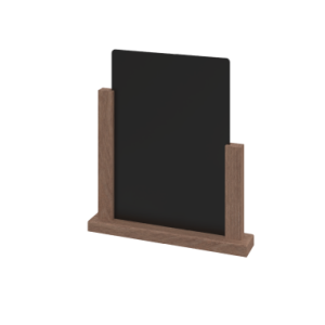 Тейбл-тент меловой WOODEN BASE, формат A4