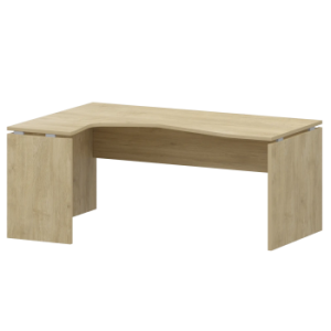 Стол эргономичный левый Аргентум НТ-060.ЛВ Баттл Рок