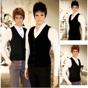 M1 Манекен пластиковый мужской