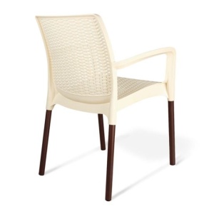 Стул Барнли, бежевый/ коричневый