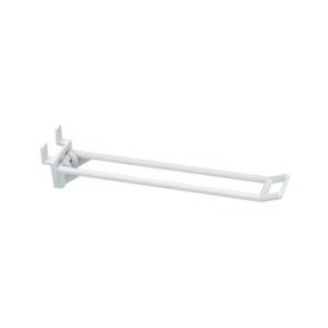 Крючок двойной DOUBLE HOOK-EP-150, белый, на экономпанель, длина 150 мм