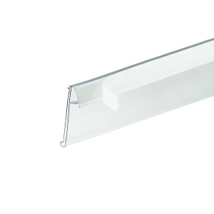 Ценникодержатель полочный самоклеящийся NO39 прозрачный, 1250 мм цена 138 ₽ Ценникодержатель полочный самоклеящийся NO39 прозрачный, 1250 мм