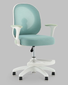 Кресло компьютерное детское TopChairs Spaceman мятный