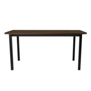 Стол офисный LuxAlto LA-T33-ST45 черный/трюфель ЛДСП 160*70*2.5, прямые углы