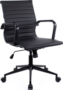 Кресло Everprof Leo Black (Лео Блэк) T Экокожа Черный