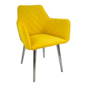 Стул Вито, Candy Sunny (хром)