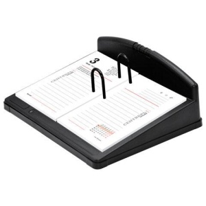 Подставка под календарь календарь STAFF "EVERYDAY", 230х180х85 мм, черный, 238788