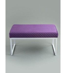 Банкетка Марсей 76-44 (сиреневый/белый)