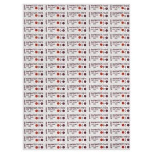 Индикатор стерилизации ВИНАР ФАРМАТЕСТ-110/10, комплект 500 шт., без журнала, 7