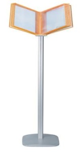 Перекидная система на стойке 1,0 м. 55° 10 рамок (Оранжевый)